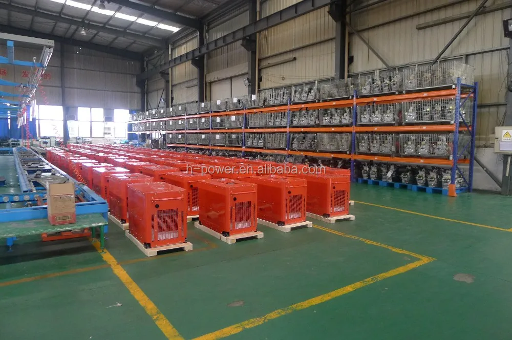 Low consumption portable 5KW open type diesel generator