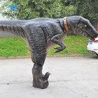 High quality jurassic park hidden legs dinosaur costume for sale