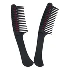 Plastic Personalized Custom Logo Anti Splicing Detangling Roller Salon Hair Comb