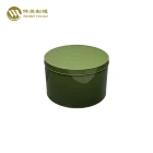 Food grade cake tea canned food sugar custom printed gift round metal tin box