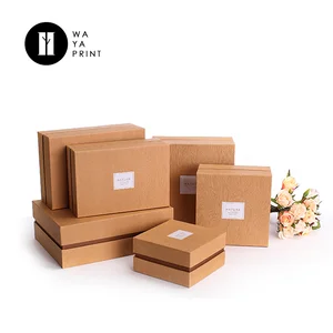 hard cardboard box brown paper box gift box wholesale