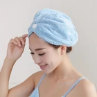 China suppliers hot sell microfiber terry cloth hair drying towel