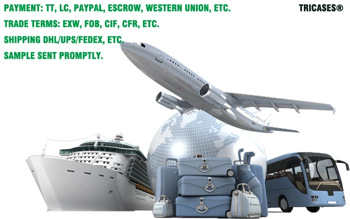 Tricases M2400 OEM/ODM custom logo outdoor safe carry waterproof hard storage case