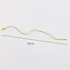 plastic circle head thread string cord hang tag string