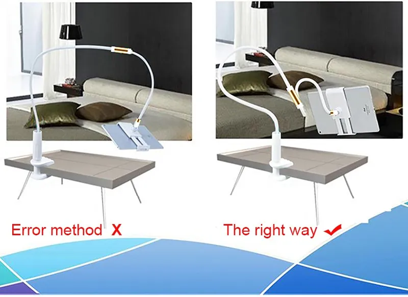 BUBM Heißer Verkauf Flexible Verstellbaren Ständer Halter Für IPAD - ANKUX.COM