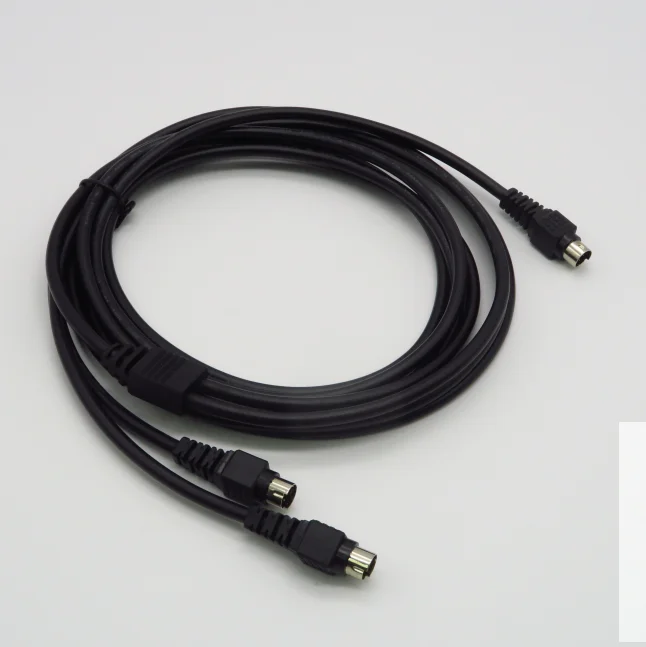 Custom Computer Connector OEM 4 5 6 8 9 10 All Common Pin RS232 Mini Din Data Cable Assembly