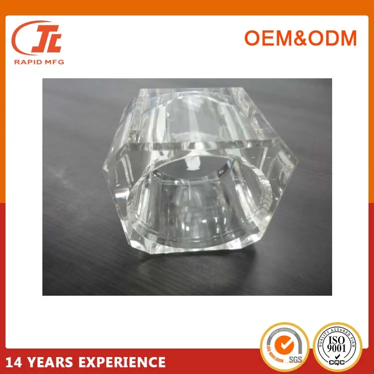 clear plastic molding