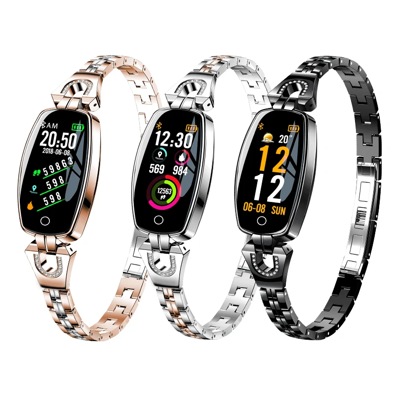 2021 Best selling Amazon Hot Sale H8 Women Smart watch with heart rate blood monitoring
2021 Best selling Amazon Hot Sale H8 Women Smart watch with heart rate blood monitoring