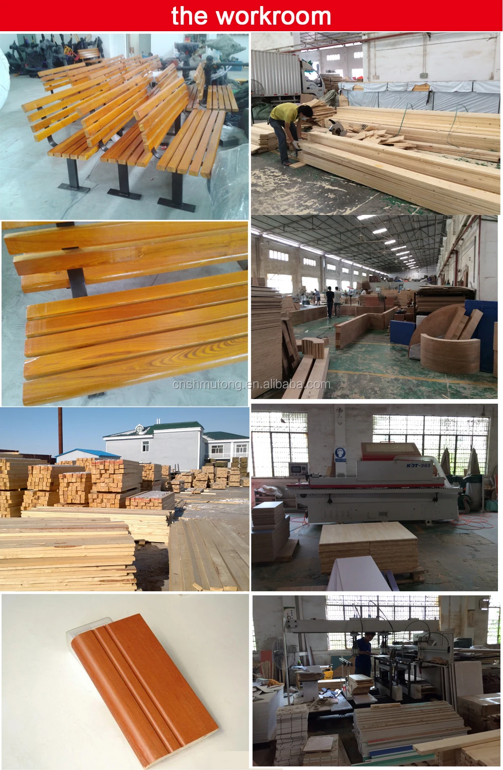 ホット中国製造屋外木材プラスチック複合ガーデン ベンチ フローリング ガーデン ベンチ屋外仕入れ・メーカー・工場