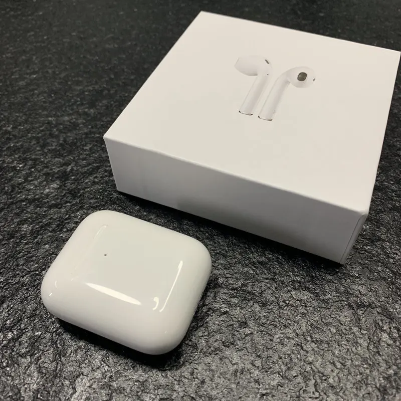 i200 TWS Wireless Earphone With Smart Optical Sensor Qi Wireless Charging Real Battery Display Earbuds for iPhone 1:1 Air 2 - ANKUX.COM