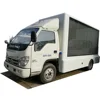 New design Foton waterproof mobile led screen truck with protect glass
