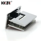 304SS T Shape Wall To Glass Clamp Hinge For Bathroom Door