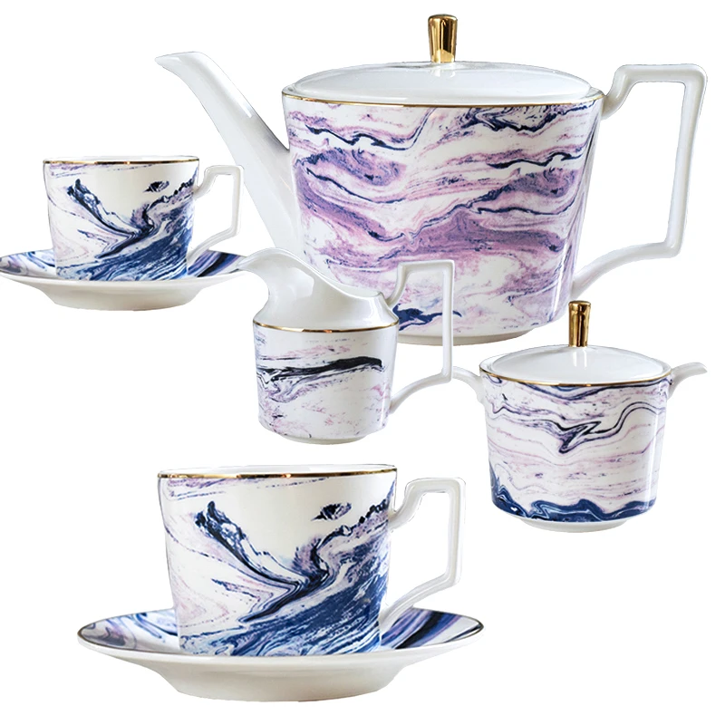 European luxury fine bone china tea sets 15 pieces with custom logo tea cup sets saucer, Picture
European luxury fine bone china tea sets 15 pieces with custom logo tea cup sets saucer, Picture