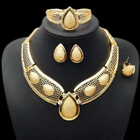

African Beads Jewelry Set /Artificial Kundan Bridal Jewellery Sets/18k Gold Plated Jewelry