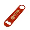 Customized Promotion Gift Metal Stainless Steel Flat Beer Bottle Opener