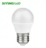 aluminum+plastic mini globe G45 led bulb 7W E14/E27