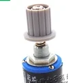 good quality black grey knobs with 4mm shaft use plastic metal knob