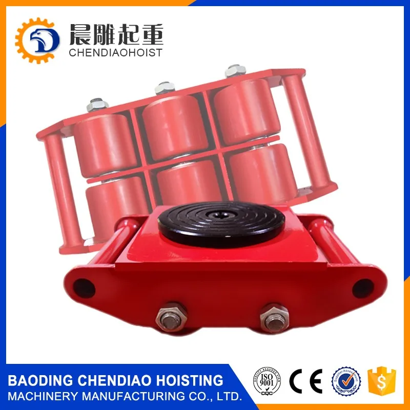 Machinery Moving Cra 30 Ton Cargo Trolley Rigger Skates/small Cargo