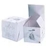 Wholesale High quality storage paper cardboard box packaging lamp cup led bulb folding lamp light bulb box