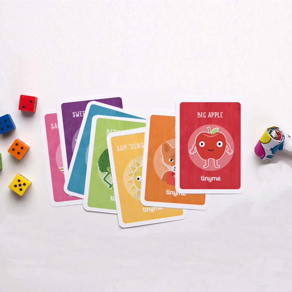 Top Quality 300 gram Paper Card Game Playing Cards Offset Printing Customized Kids Flash Playing Cards with Deck Box, Cmyk,full color,pantone
Top Quality 300 gram Paper Card Game Playing Cards Offset Printing Customized Kids Flash Playing Cards with Deck Box, Cmyk,full color,pantone