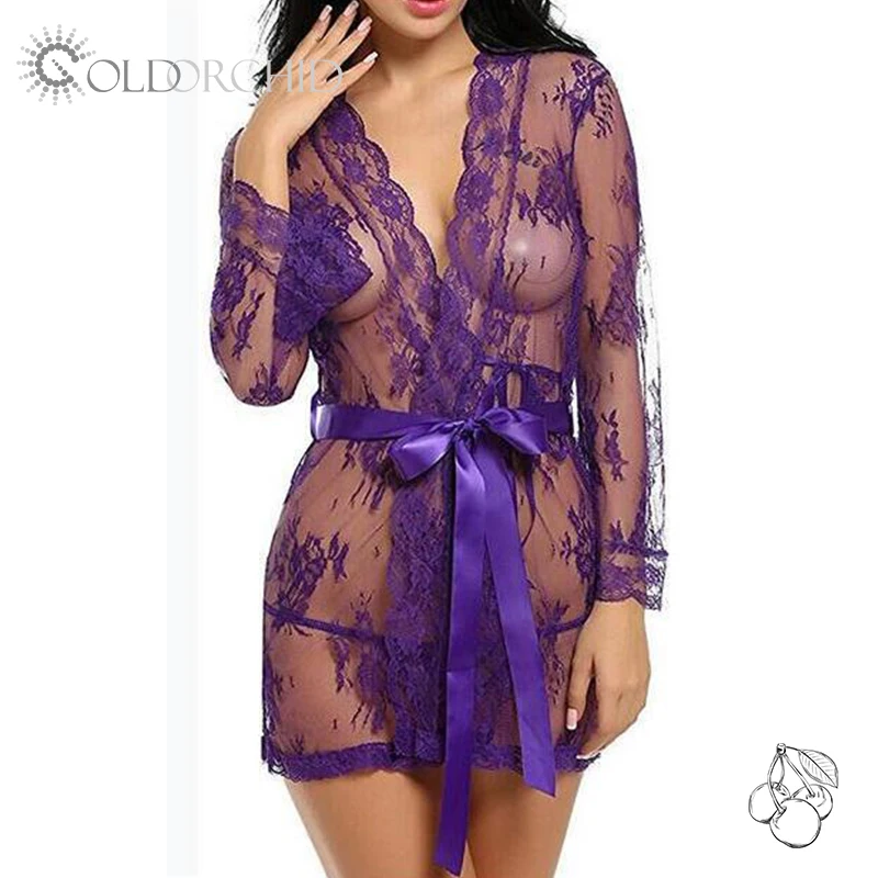 New style night wear sexy hot transparent lace lingerie mature women, Black,purple,white,red,pink
New style night wear sexy hot transparent lace lingerie mature women, Black,purple,white,red,pink