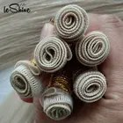 Virgin Remy Hair Weave Hand Tied Human Hair Weft Extension