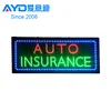China Factory Hot Sale Custom Acrylic Business Advertising Auto Insurance Door Head Sign
