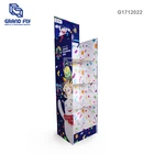 Grand Fly POP UP Cardboard Display Stand, Automatic Assembly Corrugated Display