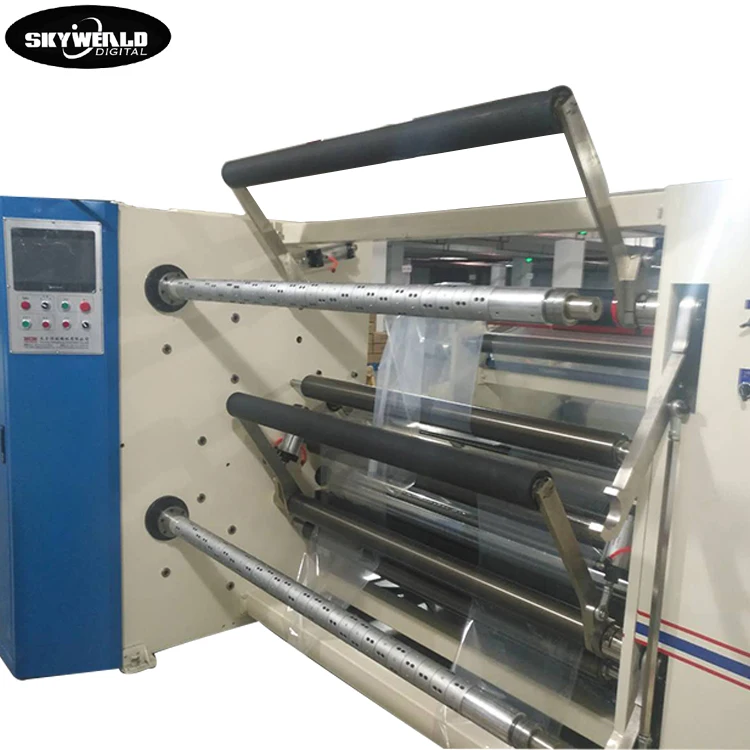 Industrial roll paper cutting slitting machine