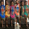 Wholesale Latest Design Woman Summer Short Sleeve Traditional African Dashiki Print Dress