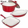 /product-detail/enamel-cast-iron-cookware-set-with-casserole-dish-pan-grill-pan-60678577675.html