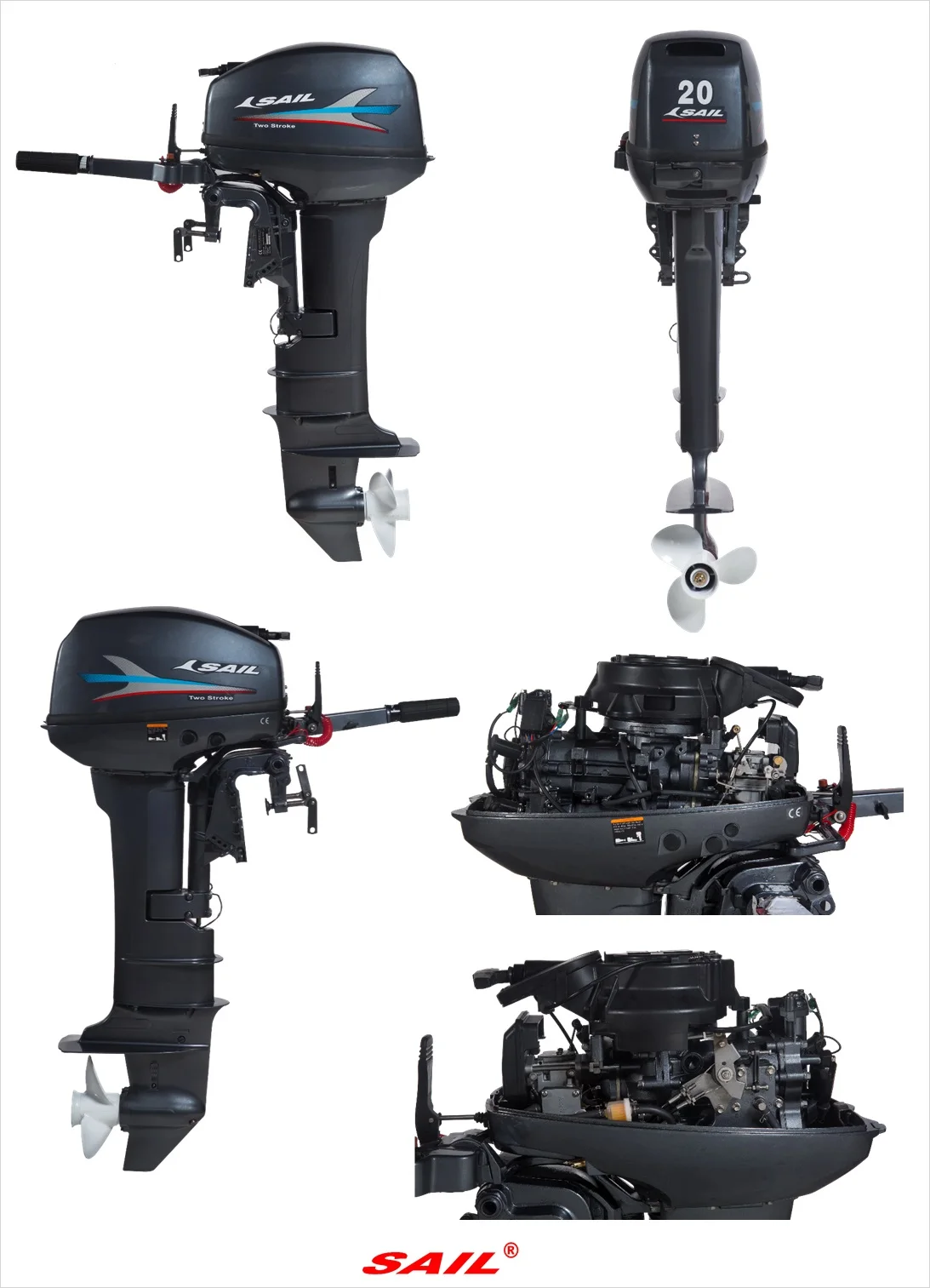 Sail Marine Outboard 8hp//9.9hp/15hp/20hp/25hp/30hp/40hp/60hp Buy