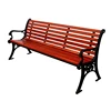 public bench, cast iron and wood garden bench,wood bench slatsbench for public park
