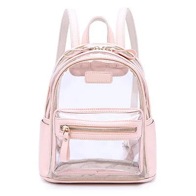 Fashion Mini Pink Clear Pvc waterproof Travel School Backpack For Girls, Pink or custom
Fashion Mini Pink Clear Pvc waterproof Travel School Backpack For Girls, Pink or custom