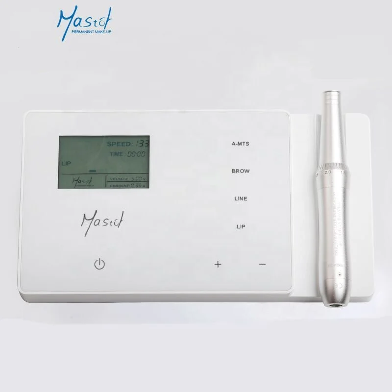 Permanent Makeup Cosmetic Tattoo Machine Microneedling Therapy Medical Device, White
Permanent Makeup Cosmetic Tattoo Machine Microneedling Therapy Medical Device, White