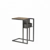 Mayco Accent Multi Function Metal Small Wood C-Table