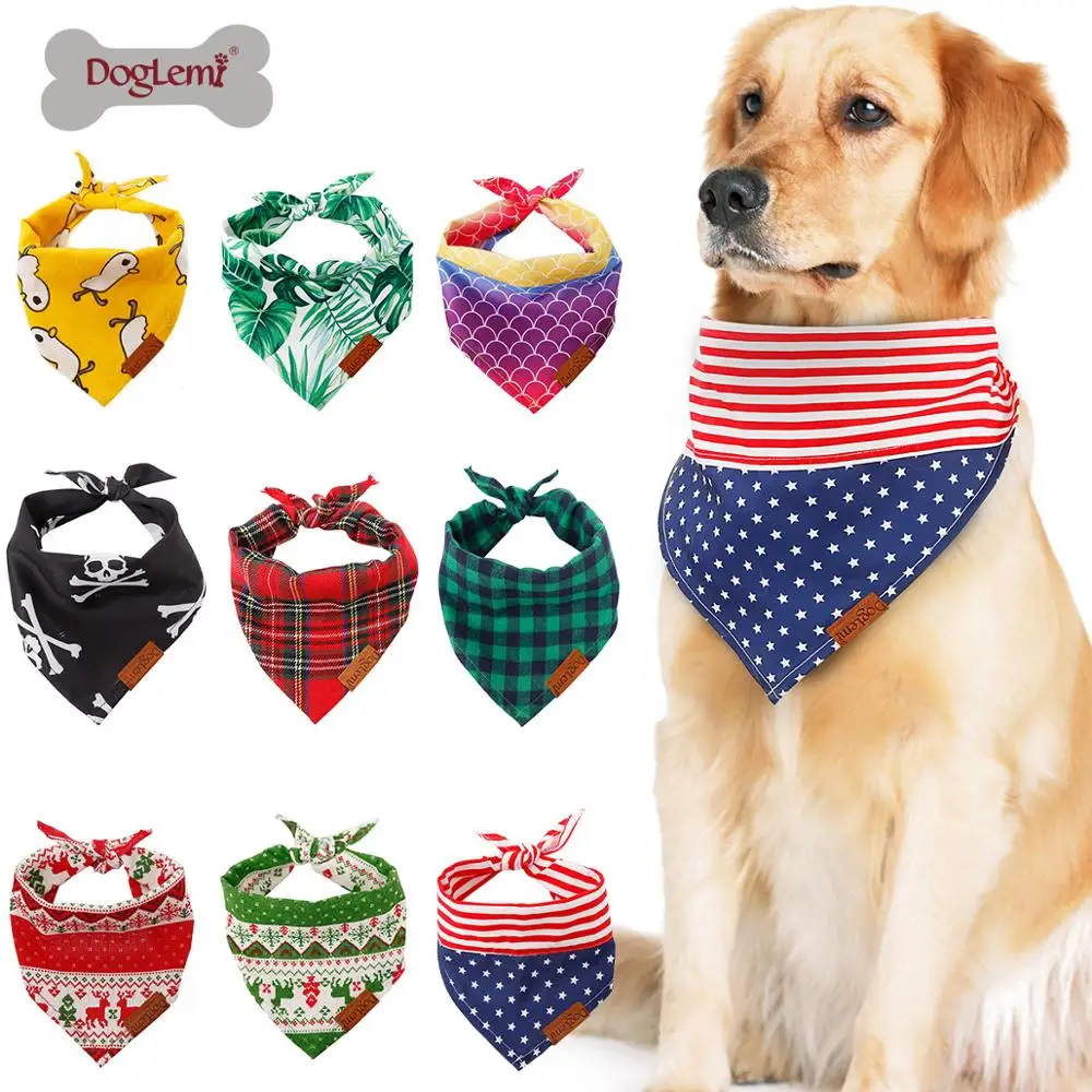 custom dog bandana collar