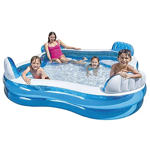 INTEX 56475 Inflatable PVC Outdoor Portable Plastic Family Lounge Swimming Air Pool, Picture
INTEX 56475 Inflatable PVC Outdoor Portable Plastic Family Lounge Swimming Air Pool, Picture