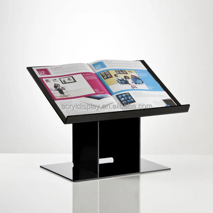 Modern popular Portátil do desktop acrílico púlpito