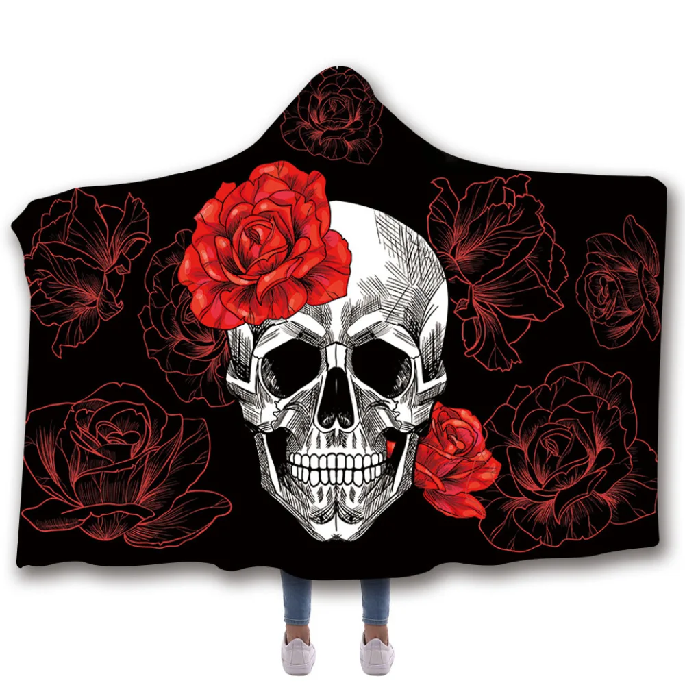 NADANBAO Brand Wholesale New Arrival custom fleece knitted Skull print hoodie blanket For Adults, N/a
NADANBAO Brand Wholesale New Arrival custom fleece knitted Skull print hoodie blanket For Adults, N/a