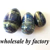 Natural Semi Precious Stone Eggs Kegel Vaginal Eggs Lapis Lazuli Gemstone Yoni Eggs