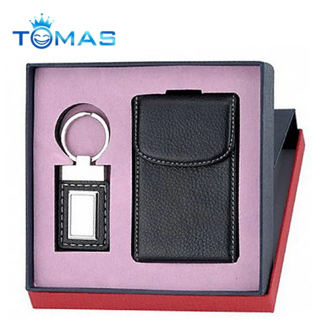 fashionable design leather gift set for women