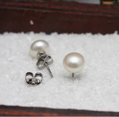Wholesale Freshwater Pearl Earrings Natural Pearl stud Earrings 7-8mm Pearl stud Earring
Wholesale Freshwater Pearl Earrings Natural Pearl stud Earrings 7-8mm Pearl stud Earring
