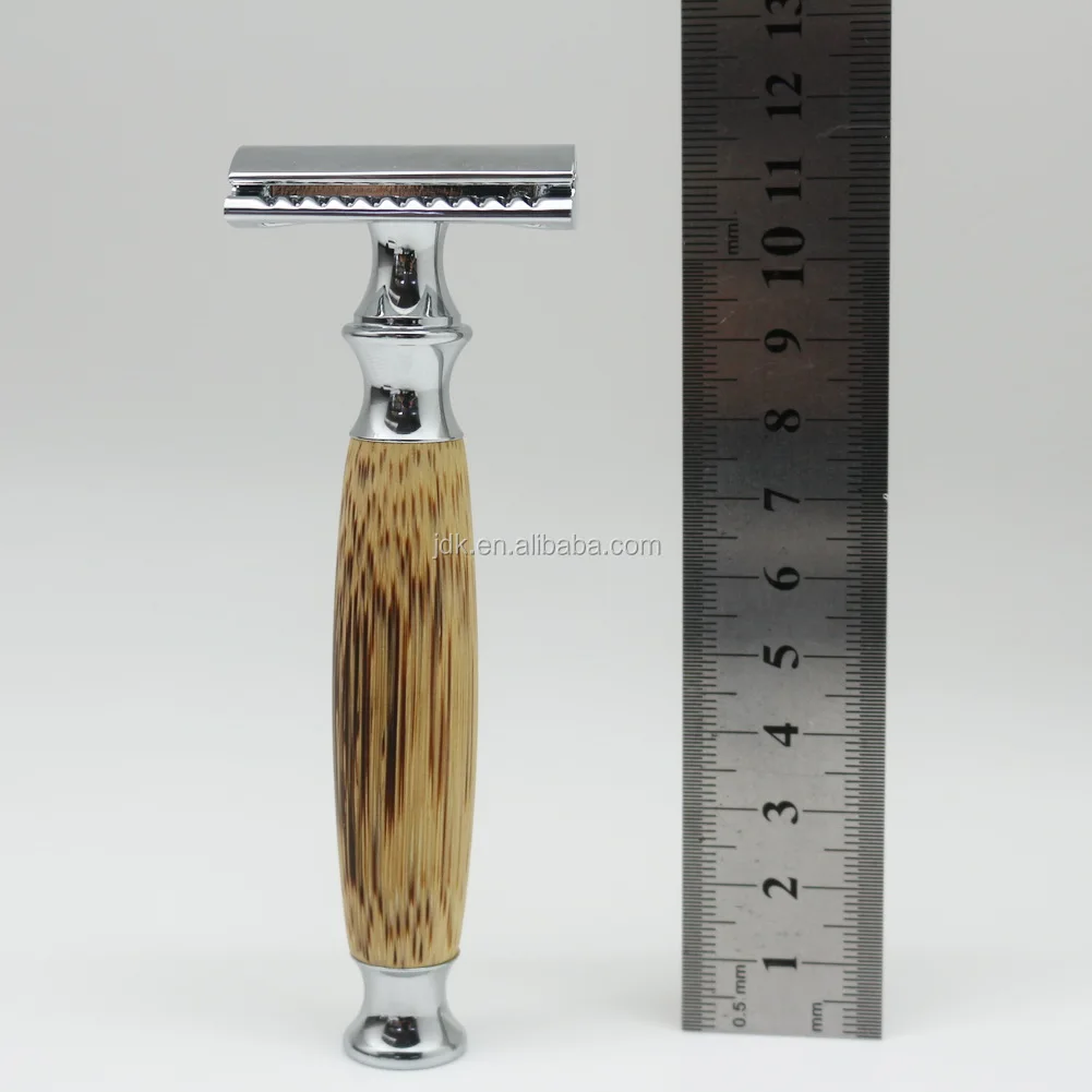 from factory man double edge bamboo safety shaving razor