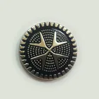 32L Brass Jeans Button for Jean Garments