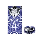 Custom Logo Printing Face Mask Skull Bandana for Men and Woman