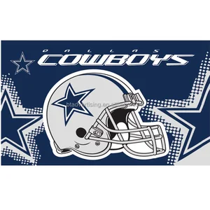 dallas cowboys new helmet flag 3x5 ft 150x90cm nfl banner