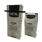 Tin tie 1lb 250g matt Coffee Bag Packaging with Valve