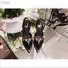 High quality luxury brand chamois leather sandals high heels for party