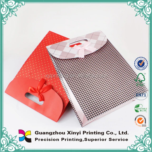 small decorative gift use lovely and cute custom printed bowknot